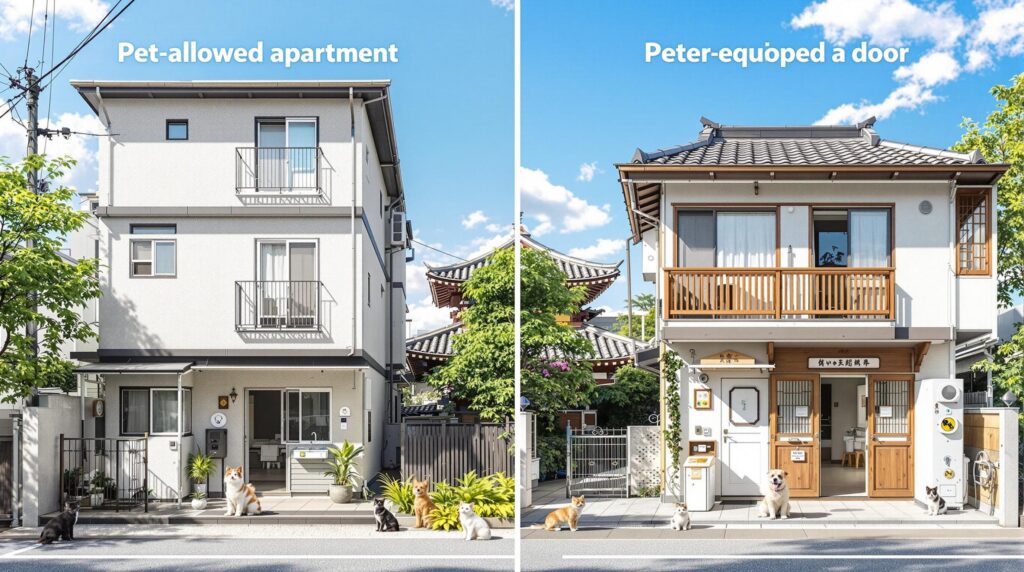 京都のペット可賃貸物件の種類と特徴